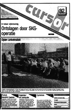 Voorzijde van magazine: Cursor 32 - 22 april 1988