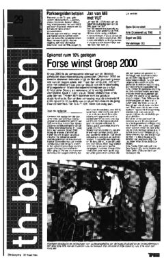 Voorzijde van magazine: TH berichten 29 - 30 maart 1984