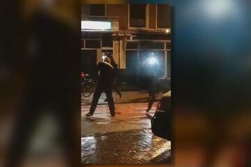 Leidse studenten bekladden ‘gaybrapad’ tijdens ontgroening