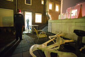 Aanschuiven bij het Bachushuis. Foto | Rien Meulman