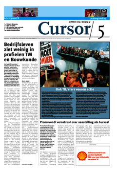 Voorzijde van magazine: Cursor 05 - 7 oktober 2004