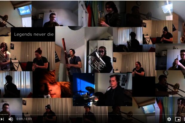 Students rock Facebook with Bon Jovi mix