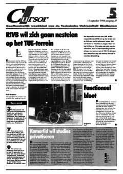 Voorzijde van magazine: Cursor 5 - 15 september 1994