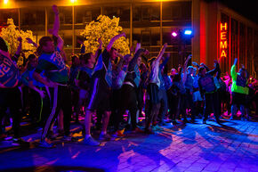 Warming up voor de start. Foto | Tom Hessels Warming up voor de start. Foto | Tom Hessels