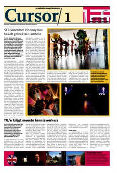 Voorzijde van magazine: Cursor 01 - 10 september 2009