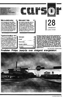 Voorzijde van magazine: Cursor 28 - 22 maart 1991