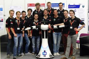 Tweede plaats voor Tech United en AMIGO bij de German Open.