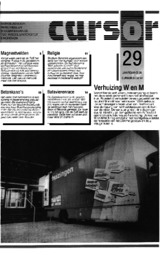 Voorzijde van magazine: Cursor 29 - 31 maart 1994