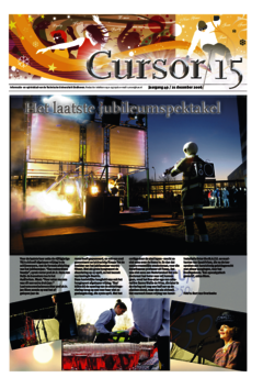 Voorzijde van magazine: Cursor 15 - 21 december 2006