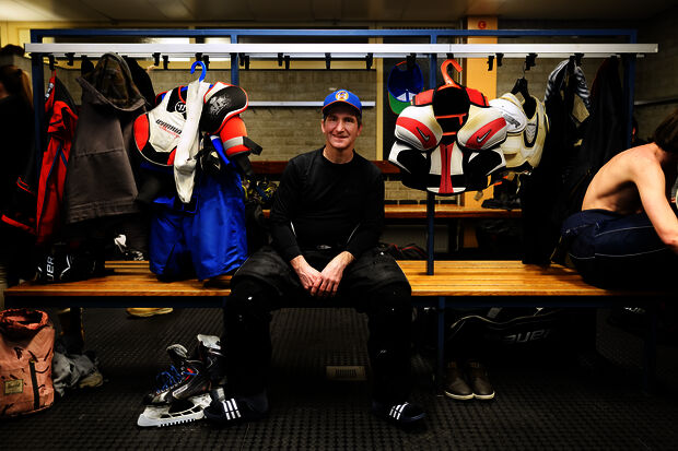 The ice hockey coach and mailman who brings a smile to every face