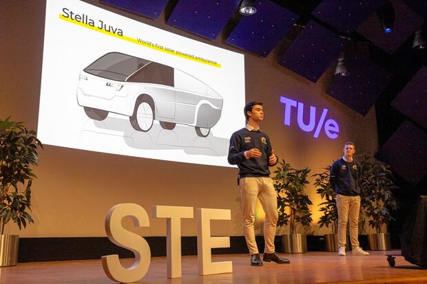 Student team aims for social impact with solar ambulance