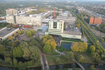 De Groene Loper vanuit de lucht. Foto | Octocopter