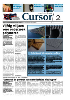 Voorzijde van magazine: Cursor 02 - 11 september 2008
