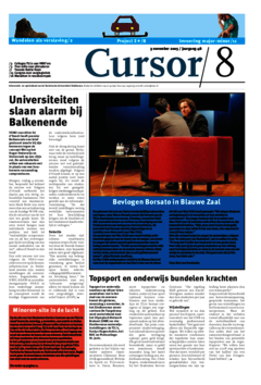Voorzijde van magazine: Cursor 08 - 3 november 2005