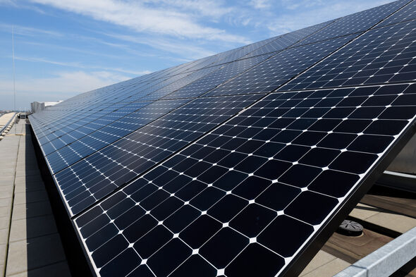 IBC solar panels on Flux. Photo | Bart van Overbeeke