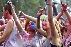 Holi Fusion Festival Eindhoven. Foto | Bart van Overbeeke