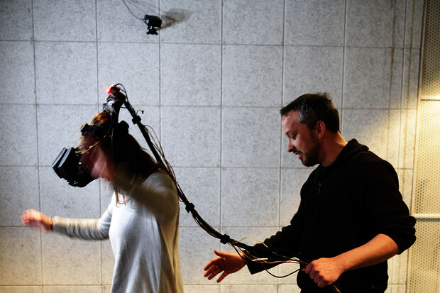 In the virtual pit