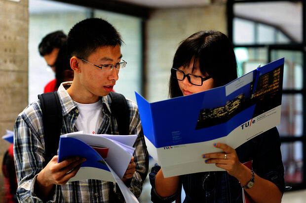 Differences in language and study background hamper interaction