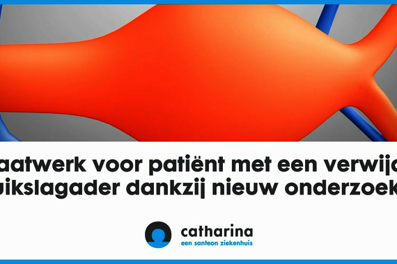 An explainer video about the research. The text is only available in Dutch.
Video | Catharina Ziekenhuis