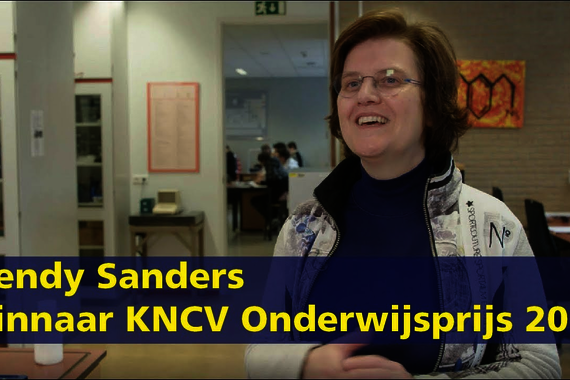 Teaching Award 2018 of the Royal Netherlands Chemical Society for Wendy Sanders (video is in Dutch).