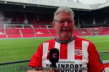 Built Environment employee Rien Canters didn't celebrate his retirement on the campus yesterday, but in the PSV stadium on ...
