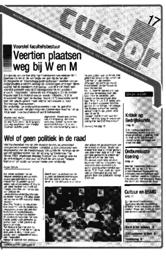 Voorzijde van magazine: Cursor 17 - 12 december 1986