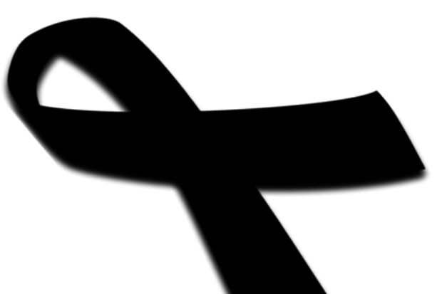 Ichthus in mourning after decease of association member