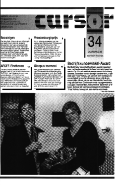 Voorzijde van magazine: Cursor 34 - 19 mei 1994