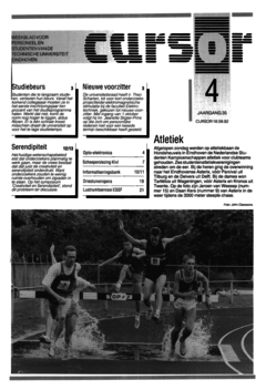 Voorzijde van magazine: Cursor 4 - 18 september 1992