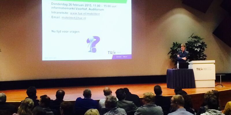 Mirjam Jahnke (hoofd Safety&Security) beantwoordt vragen.