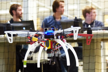Tests met de drone van Blue Jay in Gemini-Noord.