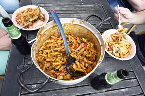 Lamme pasta. Foto | Bart van Overbeeke