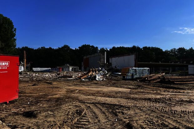 Pavilion demolition almost completed