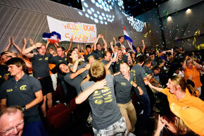 Opnieuw wereldkampioen! Foto | Bart van Overbeeke