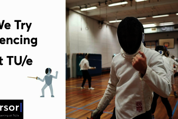 En garde! Kevin Tatar tried out fencing at Hoc Habet, the students fencing association. And found out it was a super intense sport.