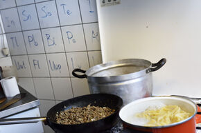 Lamme pasta in wording. Foto | Bart van Overbeeke