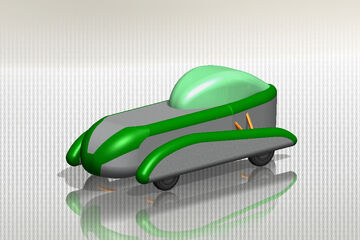 tu/ecomotive elektrische auto