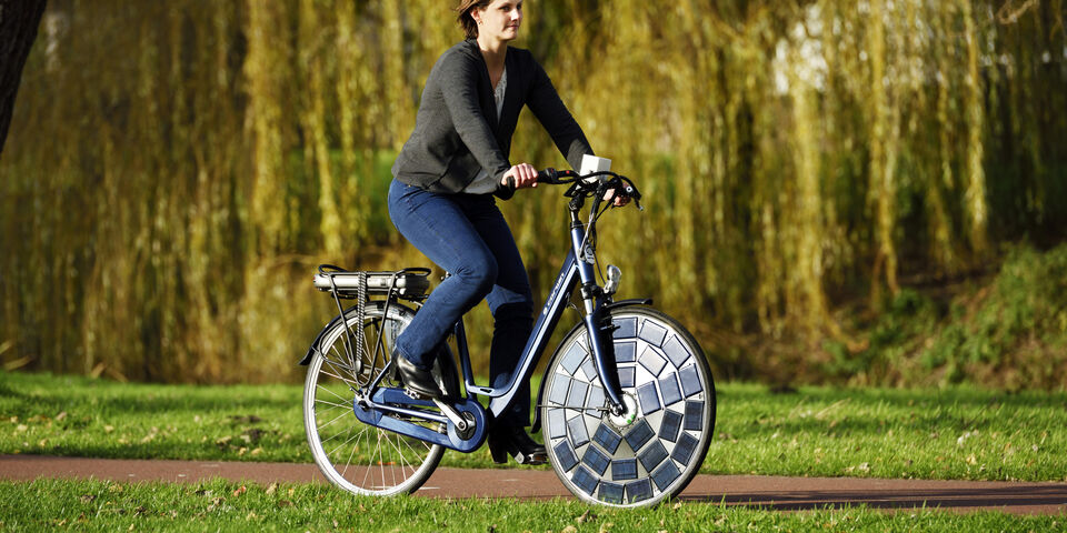 Solar bike discount