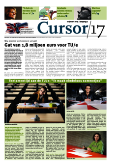 Voorzijde van magazine: Cursor 17 - 22 januari 2009