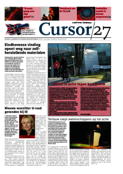 Voorzijde van magazine: Cursor 27 - 9 april 2009