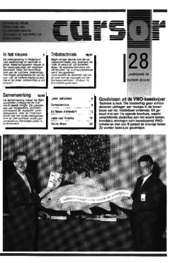 Voorzijde van magazine: Cursor 28 - 20 maart 1992