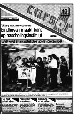 Voorzijde van magazine: Cursor 19 - 8 januari 1988