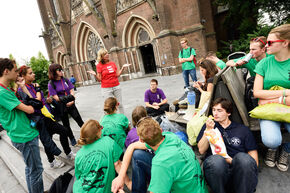 Citytour door Eindhoven. Foto | Bart van Overbeeke