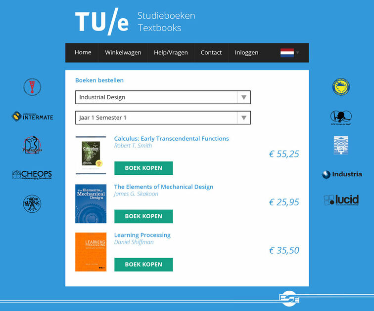 Modieus Maaltijd bibliothecaris Studieverenigingen starten één webshop voor studieboeken