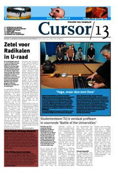 Voorzijde van magazine: Cursor 13 - 8 december 2005 
