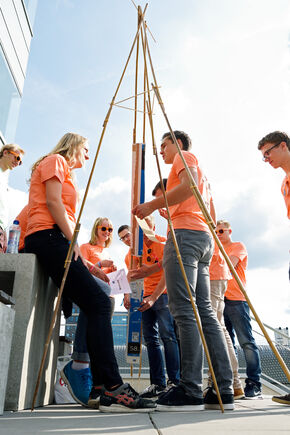 Technische Natuurkunde: hoe hoger hoe beter. Foto | Bart van Overbeeke