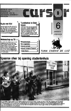 Voorzijde van magazine: Cursor 6 - 29 september 1989