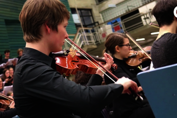 One day to rehearse and perform the 'Requiem in C minor' by Cherubini with choir and orchestra... Eindhoven student music ...