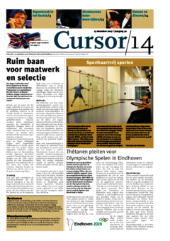 Voorzijde van magazine: Cursor 14 - 13 december 2007