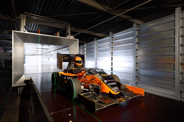 URE14 in de windtunnel. Archieffoto | Bart van Overbeeke